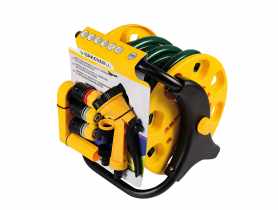 Zestaw węża 15mb 1/2 z przyłączami i pistoletem 4-funkcyjnym GREENMILL AQUASYSTEM