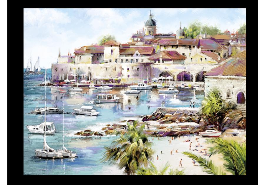 Zdjęcie: Obraz Canvas 85x113 cm St547 Dubrovnik STYLER