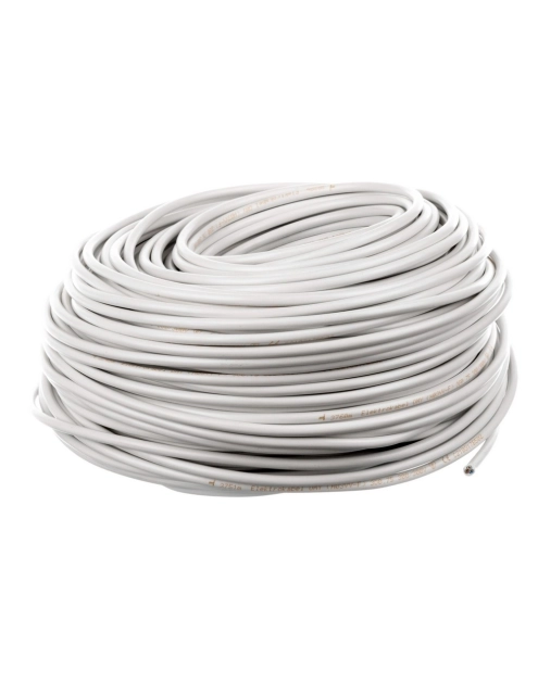 Zdjęcie: Przewód elektryczny OMY 3x0,75 biały (szpula 250) ELEKTROKABEL
