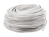 Zdjęcie: Przewód elektryczny OMY 3x0,75 biały (szpula 250) ELEKTROKABEL