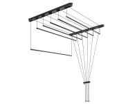 Zdjęcie: Suszarka sufitowa 6x140 cm P czarna SEPIO