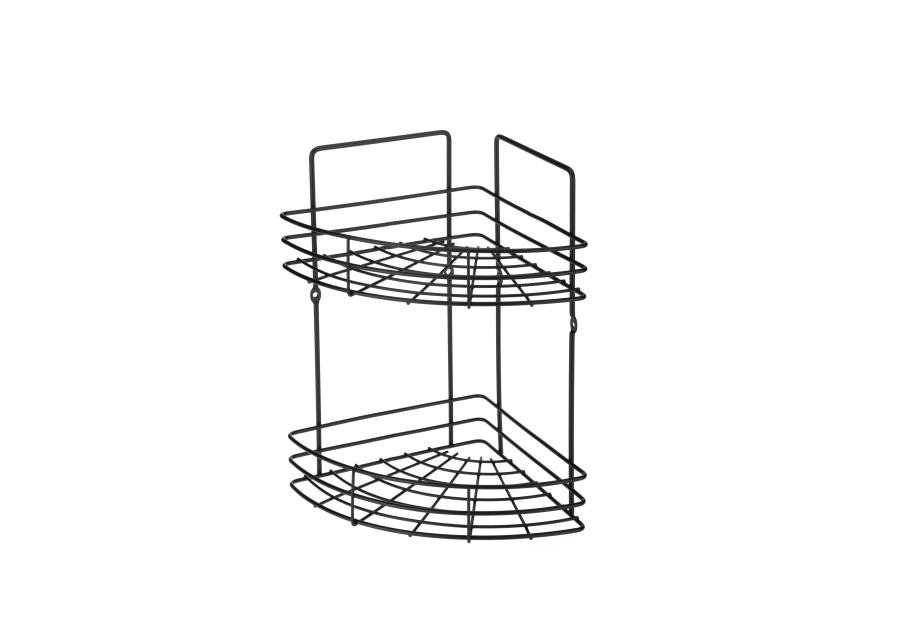 Zdjęcie: Półka narożna black 2-półki GALICJA