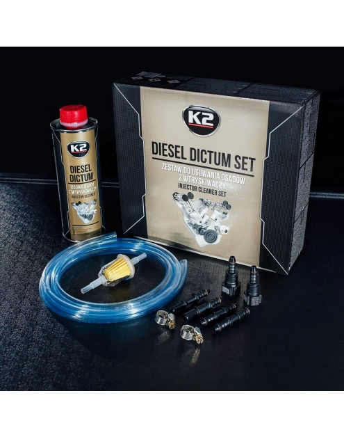 Zdjęcie: Środek do czyszczenia wtryskiwaczy diesla common rail Diesel Dictum 500 ml set K2