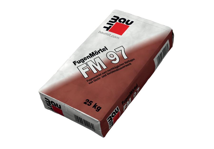 Zdjęcie: Zaprawa do fugowania muru licowego FM 97 - szaro-biały Dolomit 25 kg BAUMIT