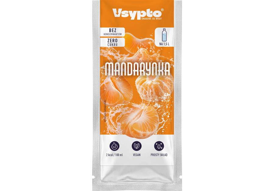 Zdjęcie: Napój w proszku do wody o smaku mandarynkowym 9 g VSYPTO