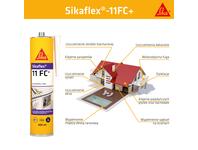 Zdjęcie: Klej uszczelniający Sikaflex - 11 FC+ szary 600 ml SIKA