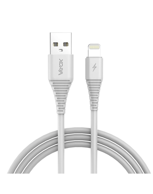 Zdjęcie: Kabel USB - Lightning 1 m biały VA0057 VAYOX