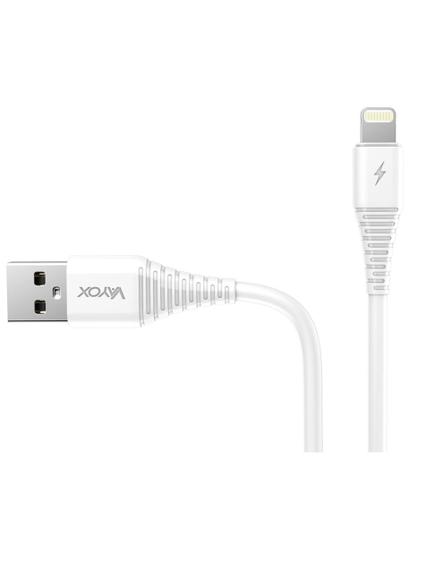 Zdjęcie: Kabel USB - Lightning 1 m biały VA0057 VAYOX