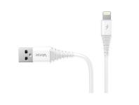 Zdjęcie: Kabel USB - Lightning 1 m biały VA0057 VAYOX