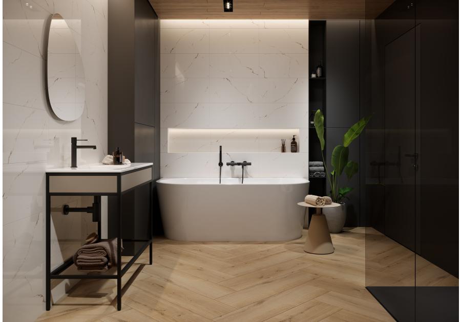 Zdjęcie: Płytka ścienna 30x60 cm white glosy CERSANIT