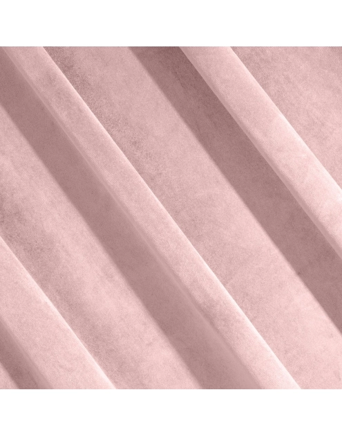 Zdjęcie: Zasłona Ines 140x270 cm pudrowa na szelkach EUROFIRANY