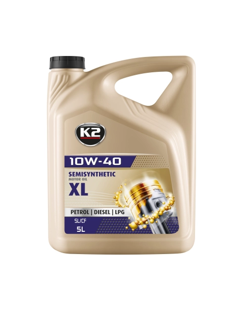 Zdjęcie: Olej półsyntetyczny 10W-40 5 L K2