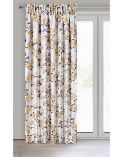 Zdjęcie: Zasłona gotowa Alison na taśmie 140x270 cm biały EUROFIRANY