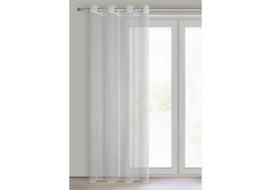Zdjęcie: Firana gotowa Abi 140 x 250 cm biały EUROFIRANY