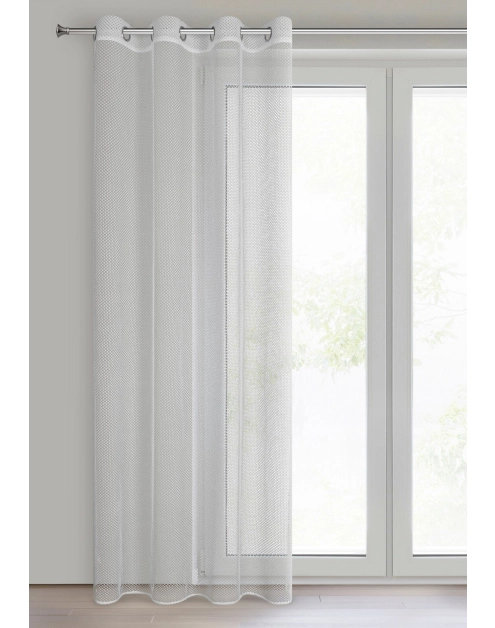 Zdjęcie: Firana gotowa Abi 140 x 250 cm biały EUROFIRANY