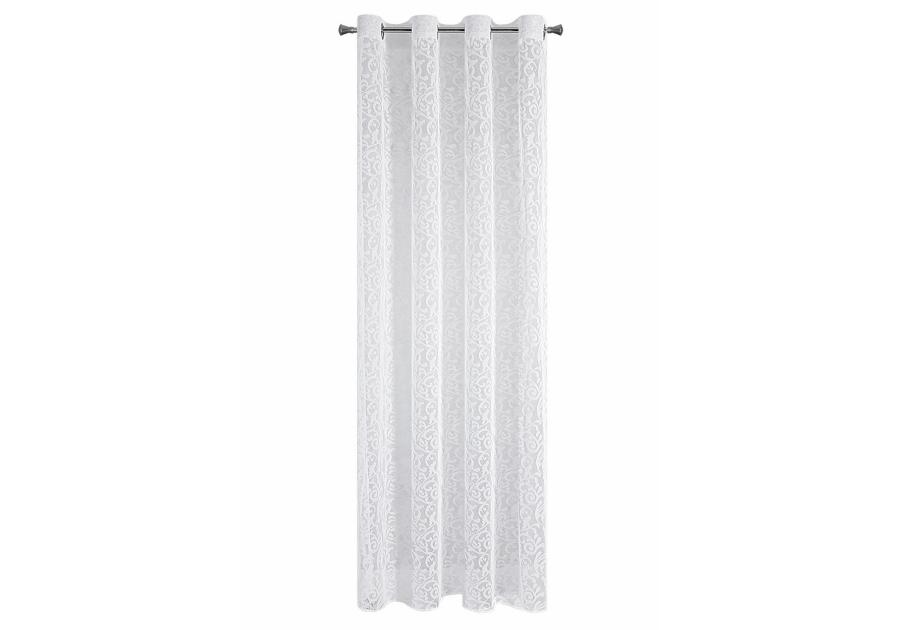 Zdjęcie: Firana Heather biała 140x250 cm na przlotkach EUROFIRANY
