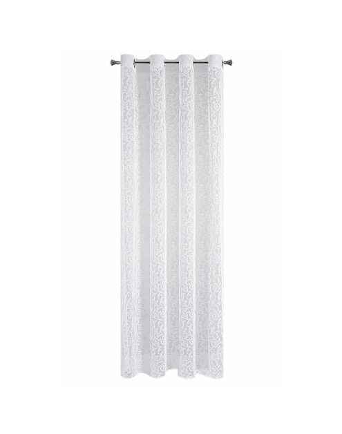 Zdjęcie: Firana Heather biała 140x250 cm na przlotkach EUROFIRANY