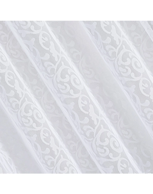 Zdjęcie: Firana Heather biała 140x250 cm na przlotkach EUROFIRANY
