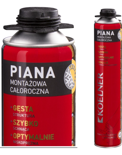 Zdjęcie: Poliuretanowa piana pistoletowa całoroczna 750 ml RAWLPLUG