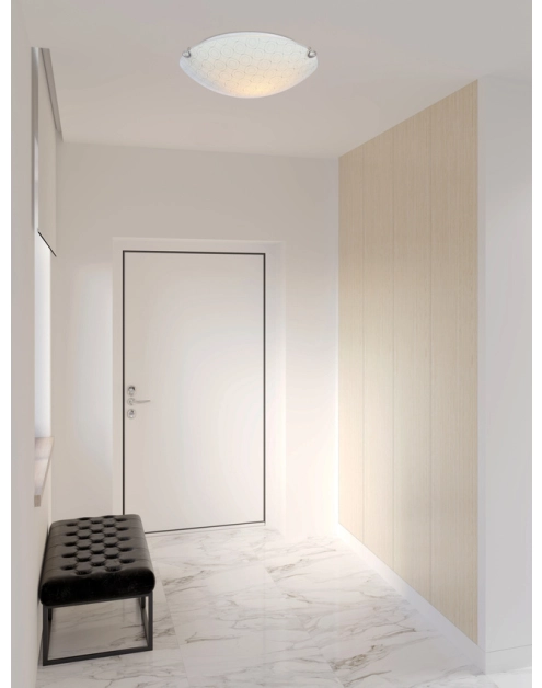 Zdjęcie: Lampa Sufitowa plafon Sesi E27 biały CANDELLUX