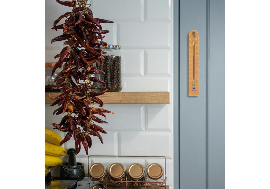 Zdjęcie: Termometr uniwersalny (-30°C do 50°C) 17 cm jasny brąz BROWIN