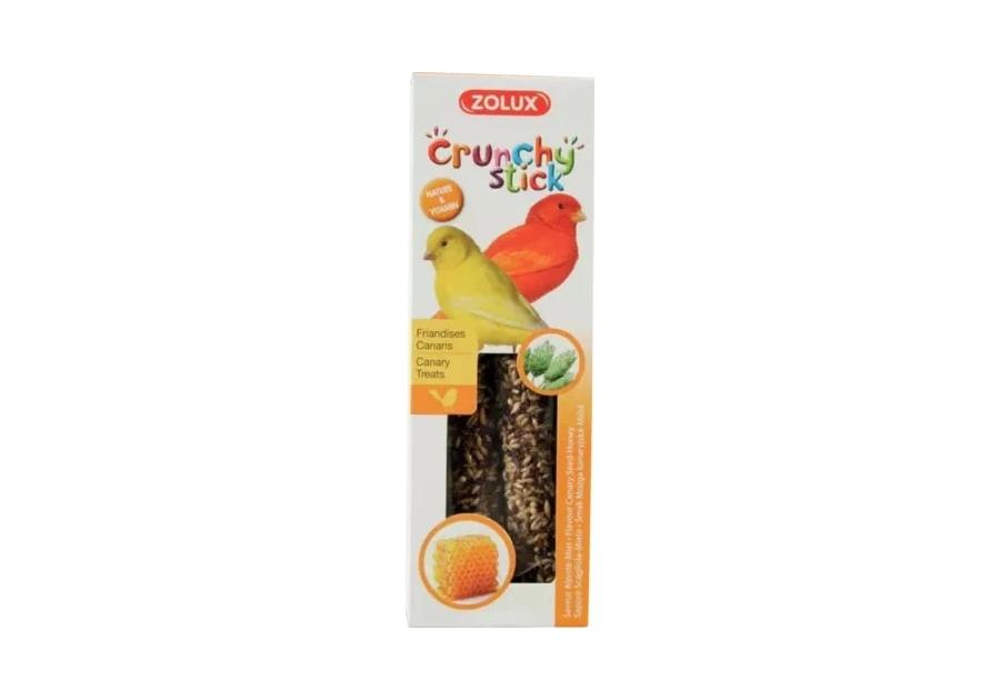Zdjęcie: Kolba Crunchy Stick dla kanarka z miodem 85 g ZOLUX