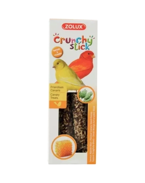 Zdjęcie: Kolba Crunchy Stick dla kanarka z miodem 85 g ZOLUX