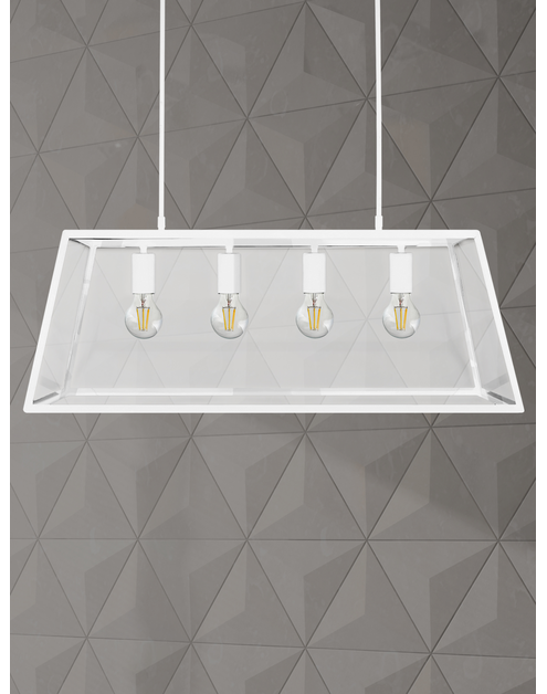 Zdjęcie: Lampa wisząca Finlandia biały 4xE27 IL MIO