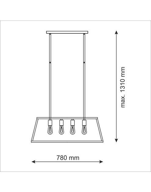 Zdjęcie: Lampa wisząca Finlandia biały 4xE27 IL MIO