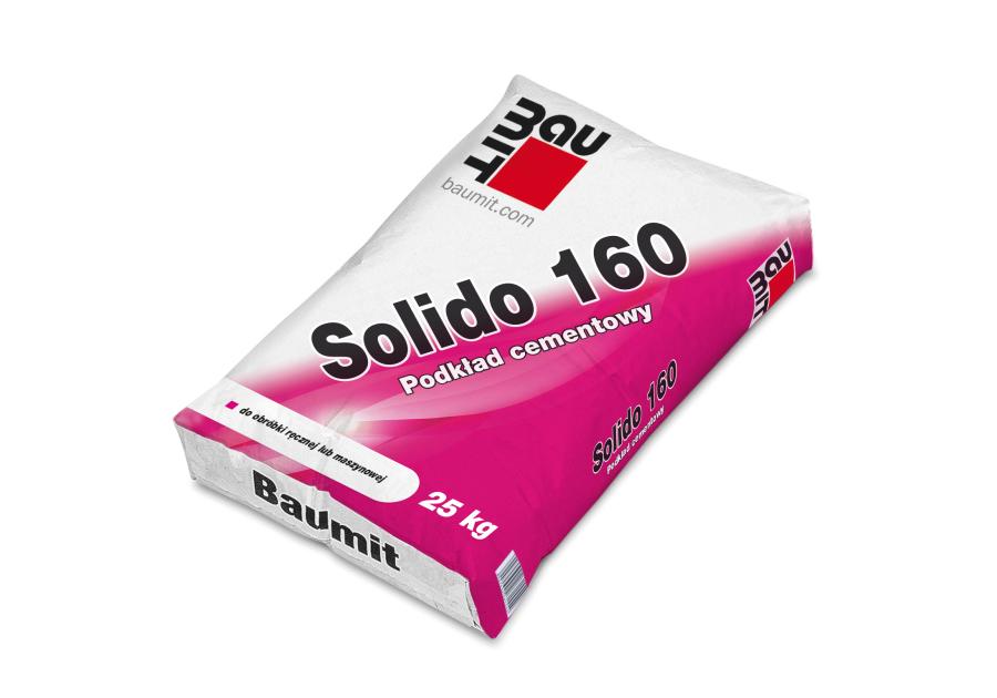 Zdjęcie: Podkład cementowy 20-80 mm Solido 160 - 25 kg BAUMIT