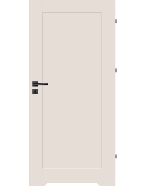 Zdjęcie: Drzwi wewnętrzne Nea 80P kaschmir, pełne, podcięcie NAWADOOR