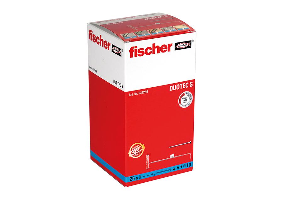Zdjęcie: Kołeki zaciskowe z wkrętem Duotec 10 mm S - 25 szt. FISCHER