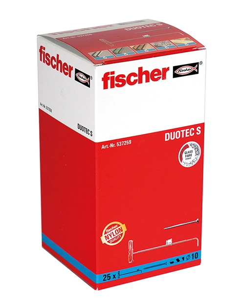 Zdjęcie: Kołeki zaciskowe z wkrętem Duotec 10 mm S - 25 szt. FISCHER