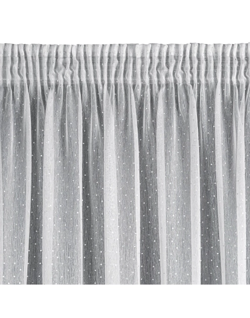 Zdjęcie: Firana gotowa Sibel na taśmie 300x150 cm biały EUROFIRANY