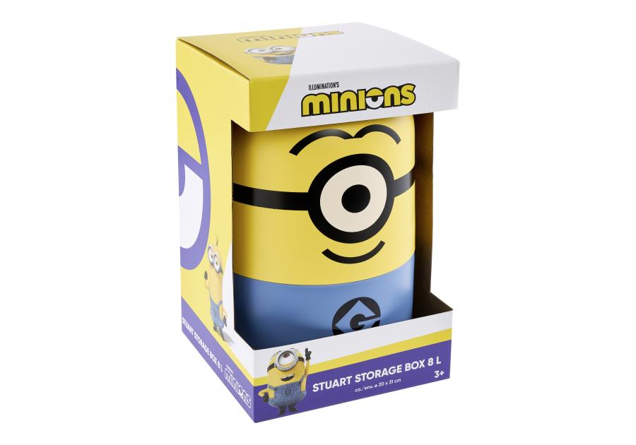 Zdjęcie: Pojemnik do przechowywania Minions Stuart 8 L KEEEPER
