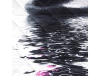 Zdjęcie: Narzuta drukowana 170x210 cm pikowana biało-fioletowa EUROFIRANY