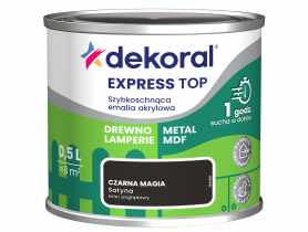 Emalia szybkoschnąca Do dzieła czarna magia 0,5 L DEKORAL