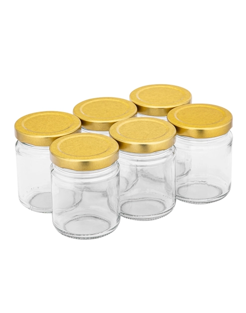 Zdjęcie: Komplet 6 słoików 135 ml + zakrętka fi 53 SEZON