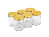 Zdjęcie: Komplet 6 słoików 135 ml + zakrętka fi 53 SEZON