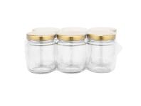 Zdjęcie: Komplet 6 słoików 135 ml + zakrętka fi 53 SEZON