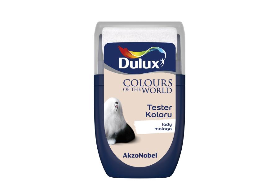 Zdjęcie: Tester farby Kolory Świata 0,03 L lody malaga DULUX