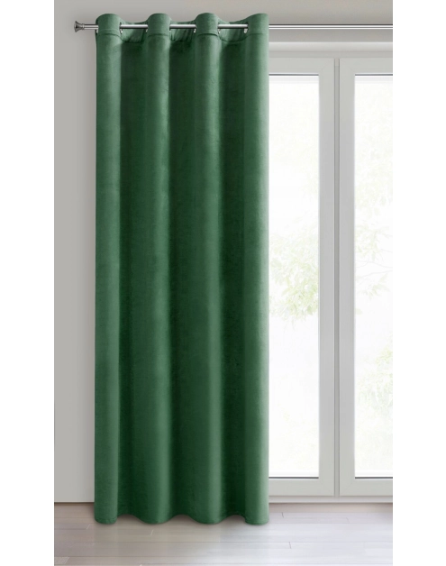 Zdjęcie: Zasłona gotowa Melanie 215x250 cm zielony EUROFIRANY