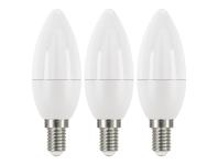 Zdjęcie: Żarówka LED Classic świeczka, E14, 5 W (40 W), 470 lm, neutralna biel 3PK EMOS