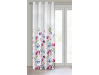 Zdjęcie: Zasłona gotowa Lira 140x250 cm bordowy EUROFIRANY