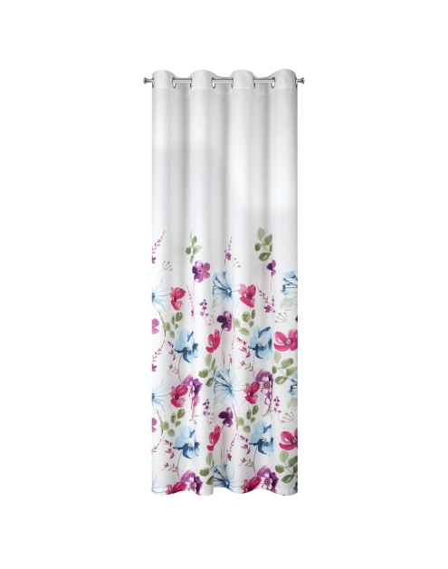 Zdjęcie: Zasłona gotowa Lira 140x250 cm bordowy EUROFIRANY