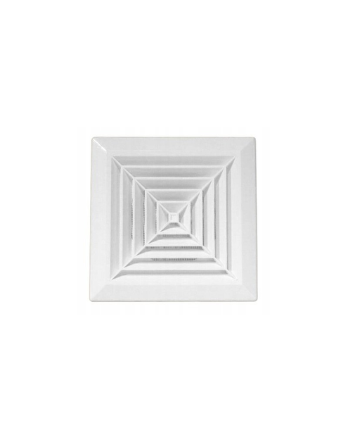Zdjęcie: Osłona wentylacyjna z siatką zamykana sufitowa 150/150  - 100 mm biała PRZYBYSZ