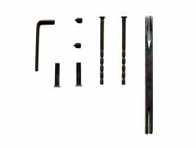 Zestaw montażowy do klamek z trzpieniem 95 mm - LZM 410A KUCHINOX