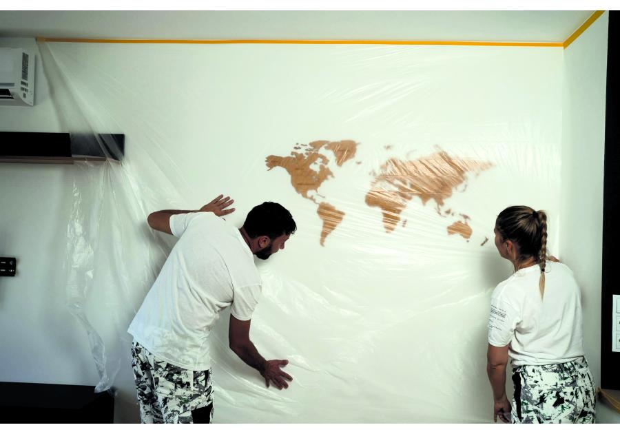 Zdjęcie: Folia ochronna z taśmą washi 550 mm x 33 m PERFECT