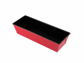 Blacha forma do pieczenia 31x11,5x7,5 cm czerwona ALTOMDESIGN