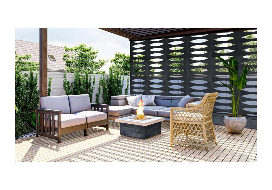 Zdjęcie: Daszek elementów ogrodzenia Kombo DKO szary JONIEC